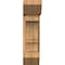 Ekena Millwork Balboa Slat Smooth Bracket w/ Offset Brace, Western Red Cedar, 7 1/2"W x 20"D x 28"H BKT0806X20X28BOA06SWR - alternate 4